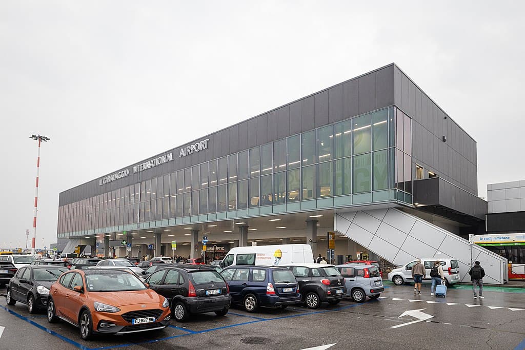 Terminalul Aeroportului Milano Bergamo la Orio al Serio