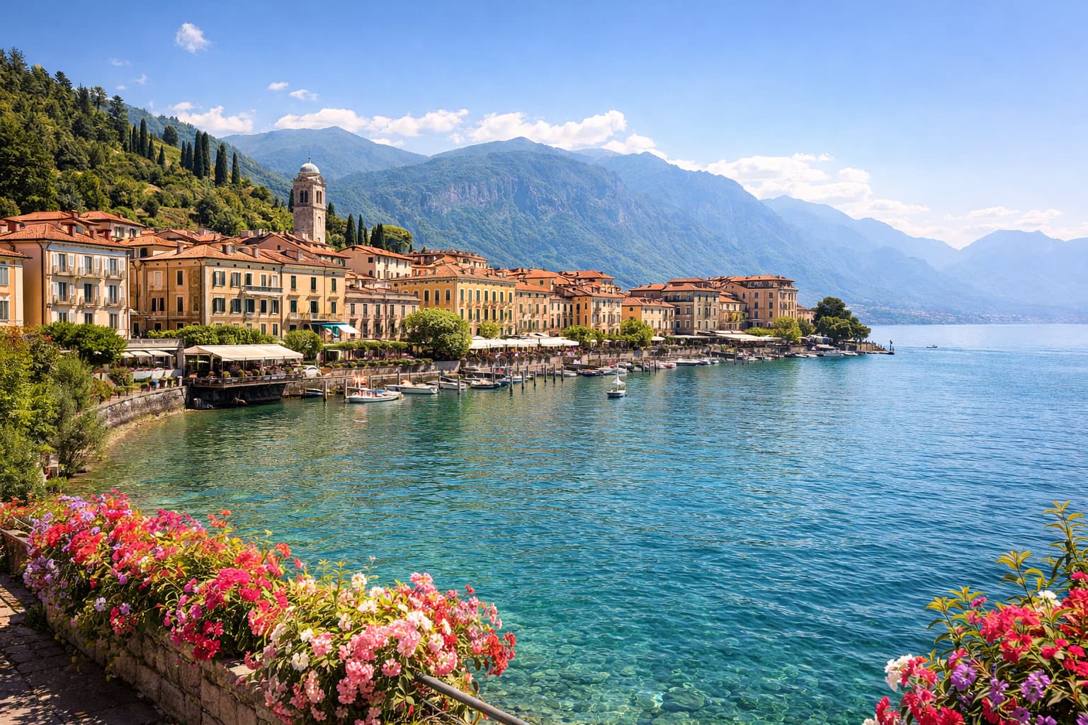 Private transfer from Bergamo Airport to Bellagio