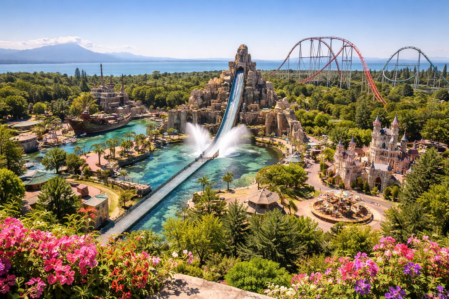 Private transfer from Bergamo Airport to Gardaland