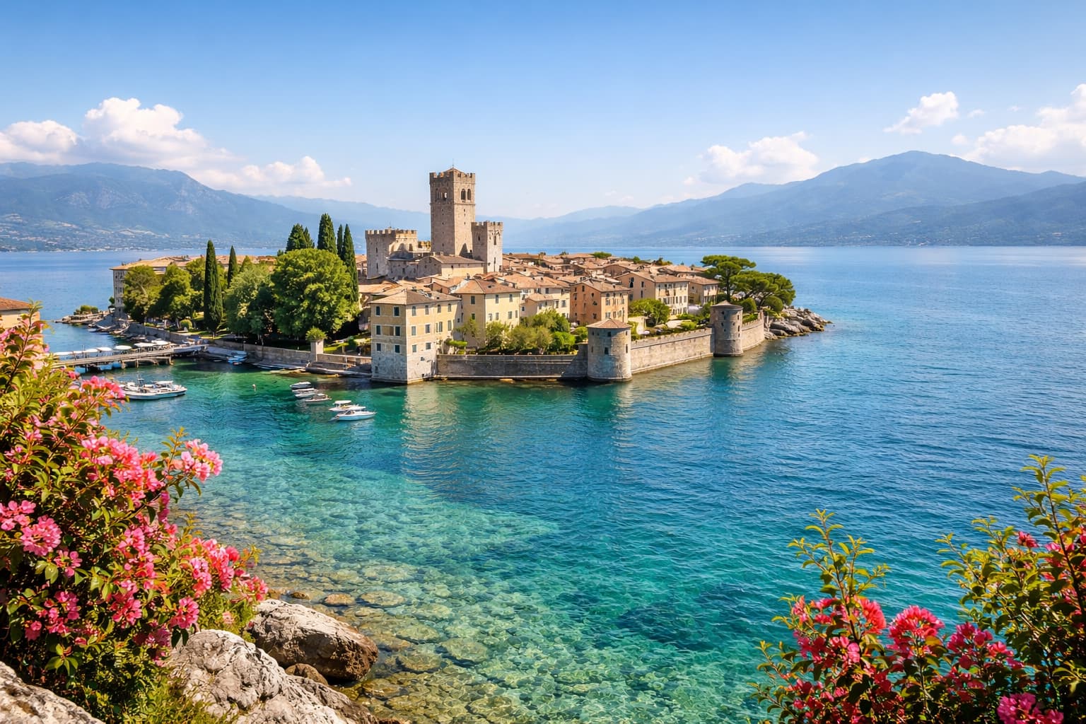 Private transfer from Bergamo Airport to Sirmione